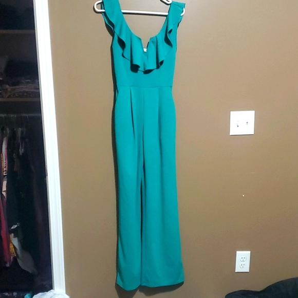 Moa Moa Pants & Jumpsuits Aqua Green Jumpsuit Poshmark